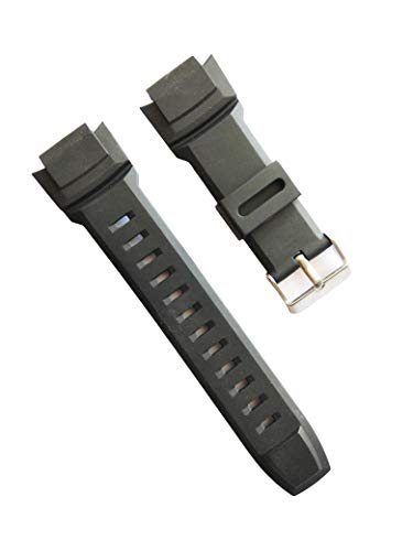 g24 16mm x 25mm Black Replacement Watch Band Strap