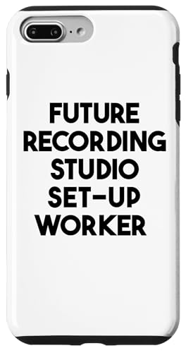 Coque pour iPhone 7 Plus/8 Plus Future Recording Studio Configurer Worker