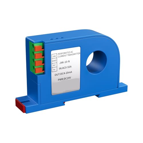 Transmetteur de courant alternatif capteur Hall AC DC 0-50A entrée 4-20mA sortie