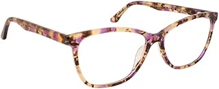 Bocci Eyewear RX437 Eyeglasses with Hard Case, Size: 53-15-140mm (Purple)