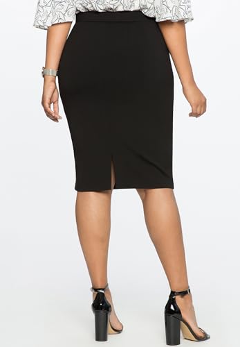 ELOQUII Women's Plus Size The Ultimate Stretch Pencil Skirt2