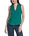Teal Green Sleeveless Linen Pullover by Bella Dahl