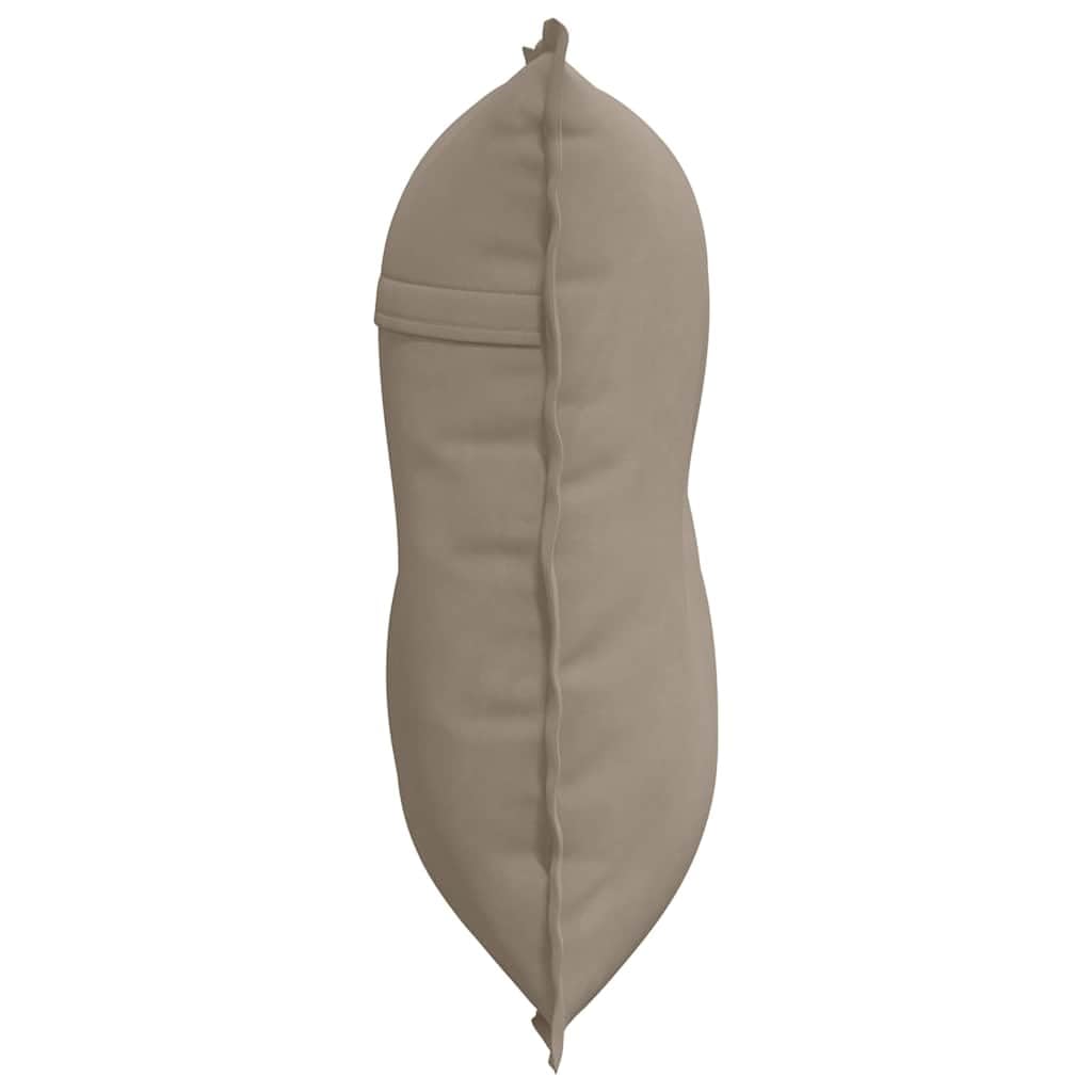 Cojín para la espalda, 80 x 50 cm, microfibra, diseño moderno, acolchado visible, duradero e indeformable, para sofá, salón, dormitorio, oficina