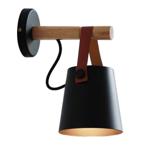 Applique murale LED bois pour en finir avec les couloirs sombres et tristes