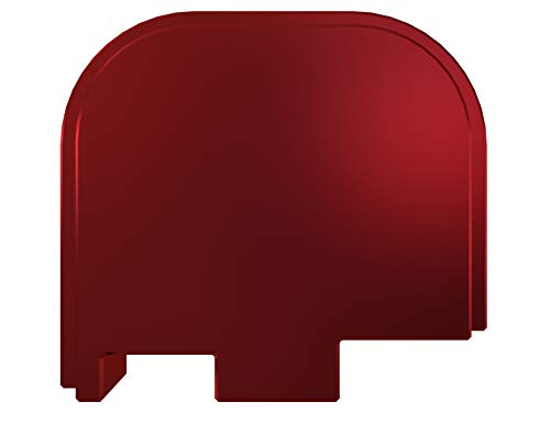 Rowe Tactical Rear Slide Cover Plate for Glock - Red - for Glock 43-43x-48