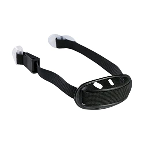 Helmet Chin Strap Chinstrap Hardhat Supplies Suspension for Skiing Traveling Climbing, Black
