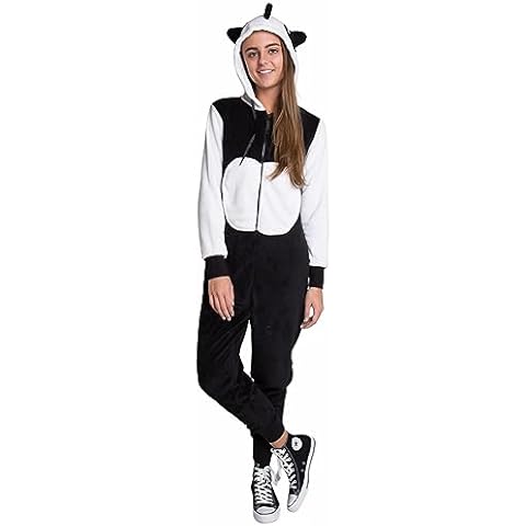 Ragstock Women's Onesie Pajamas, Panda-XL Cover