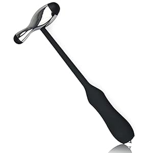 Neurologische Hamer met Rubberen Dubbele Kop en Ergonomisch Rubberen Handvat en Staartpunt Spierreflexhamer Diagnostisch…