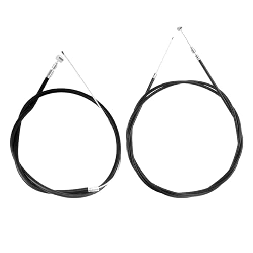 1 Pair Black Bike Brake Cable, Front and Rear Brake Cable, Bike Brake Wire Set for Road Bike and Common Bike，Brake Parts，Bike Brake Cables and Housing