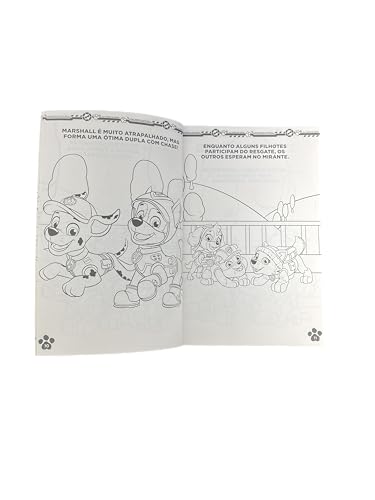 Patrulha Canina Almanaque de Atividades para Colorir