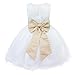 Freebily Vestido Elegante Blanco Boda Fiesta para Niña (2 a 14 Años)...