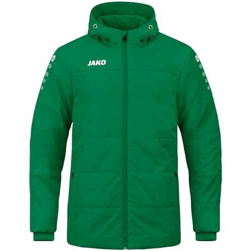 Chaqueta de entrenador JAKO con Capucha Impermeable y Aislamiento Térmico