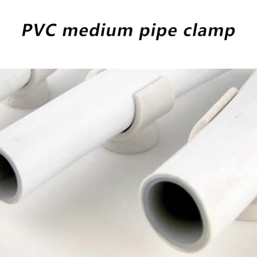 Colliers de serrage en U pour bloquer les vibrations des tuyaux PVC eau - 4