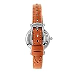 Fossil-Women-Leather-Carlie-Mini-Analog-Blue-Dial-Watch-Es4701-Band-Color-Brown