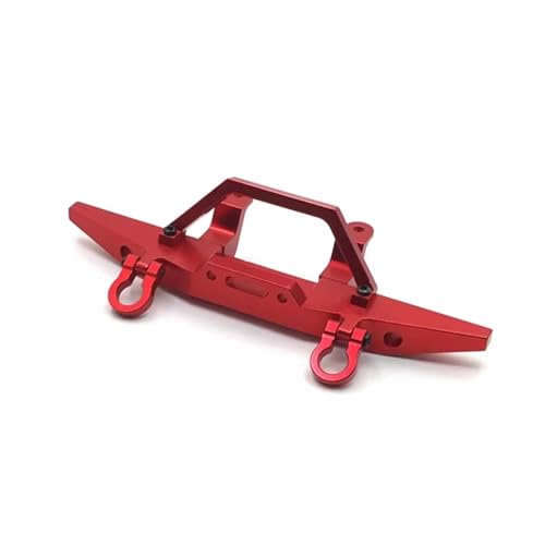 Pare-chocs avant métal rouge pour MN99S D90 et voiture RC 1/12