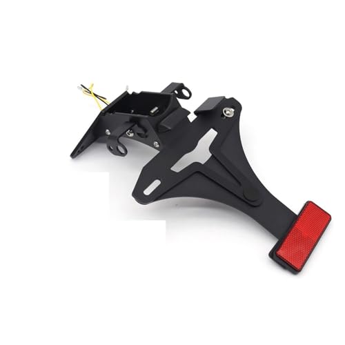 Plaque d'immatriculation moto courte pour Aprilia RS457 2024 arrière