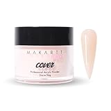 MakarttPro Acrylic Powder – Durable, Long-Lasting, Easy-Apply Formula for Nail Extensions, Overlays, Sculpting & Nail Art – 56g/2oz – Buttery Cream, Perfect for Pros and At-Home Use