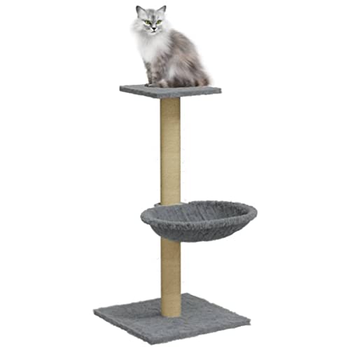 Arbre à chat compact pour protéger vos meubles des griffures de chatons - 4