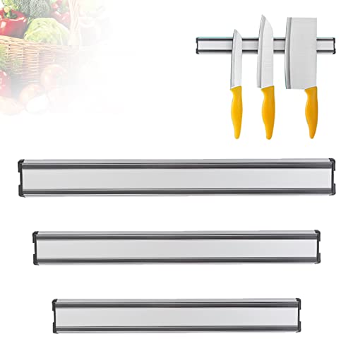 Stately Kitchens Aluminum Magnetic Knife Bar - Rust Free (16 Inch) #TOP3