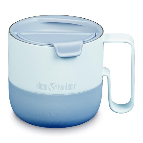 Klean Kanteen Taza Rise tapa Flip 14oz (399ml) azul claro