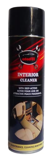 Adadfox Interior Foaming Multi-Surface Foam Cleaner for Plastic Leather Vinyl Rubber, Car Interiors, Doors, PU/Leather Seats, Laminates and Plastics - 600 ml 2 pec Car Automotive Products