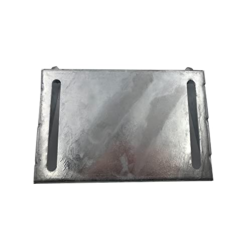 10 Inch Keel Roller Assembly Kit With Roller Shaft And Bracket For Boat Trailer Galvanized Steel Black Rubber #TOP5