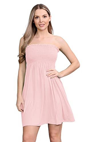 Vestido sin mangas mujer color carne talla 40 42 de punto ligero