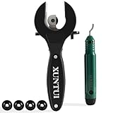 XUNTUI Ratcheting Tubing Cutter Copper Pipe Cutter Kit for Tight Spaces - Adjustable 5/16