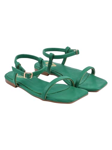 Shoetopia girls SND-116 Green Flat Sandal - 3 UK (Girls-SND-116-Green) (B0CQK56L4D) Amazon Price History, Amazon Price Tracker
