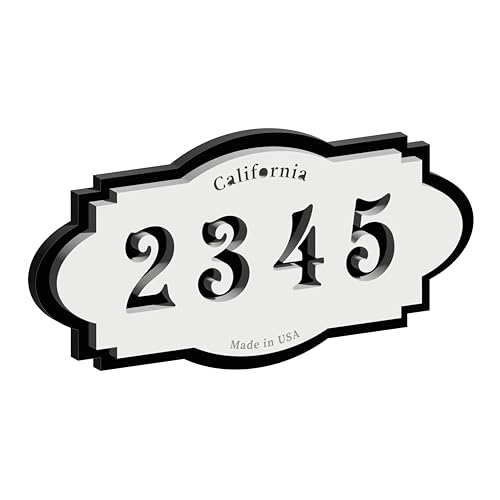 House Numbers for Outside Handmade Address Numbers for