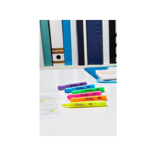 Image of Sharpie Tank Highlighters, Fluorescent And Pastel Highlighters, Chisel Tip, Highlighter Markers Set, Assorted Colors, Value Pack, 36 Count - School, Office, Teacher Supplies