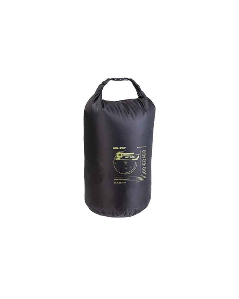 Mil-Tec Unisex - Adult Dry Bag-13878102 Bag, Black, 13L