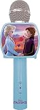 Lexibook Microphone Disney Frozen 2 Elsa Anna Olaf Micrófono Bluetooth con...
