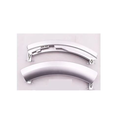 Cylinder Washing Machine Door Handle ，9000331939 Washing Machine Handle Replacement，Compatible for Siemens ，Compatible for Bosch WAS20460TI WAS24460TI(Silvery 1pcs)