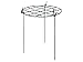 Lot de 3 tuteurs métalliques ronds à grille avec 3 pieds ajustables - Idéal pour la croissance des agapanthes, dahlias, rudbeckias, pivoines, lupins, etc. - Disponibles en 2 formats Large Round - 76cm high x 50cm diameter Green