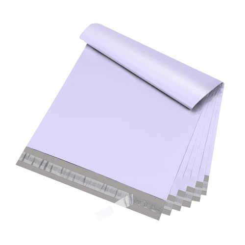 Image of Metronic Large Poly Mailers 19x24 100 Pcs, Strong Adhensive Shipping Bags for Clothing, Waterproof Mailers Bags for Small Business, Shipping Envelopes, Tear-resistant Packing Bags in Lilac Purple