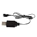 Storage Bag Câble de Charge de Chargeur de Batterie Adaptateur de Prise SM-2P 4.8V pour Voiture de Jouets