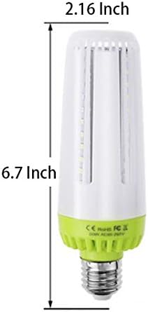 2Pack LED Corn Light Bulb, 20W, E26 Socket, 3000K Warm White, 200W Equivalent, 2000 Lumen, LED Bulb for Indoor Outdoor Garage Factory Warehouse Backyard Garden (3000K-Warm White)