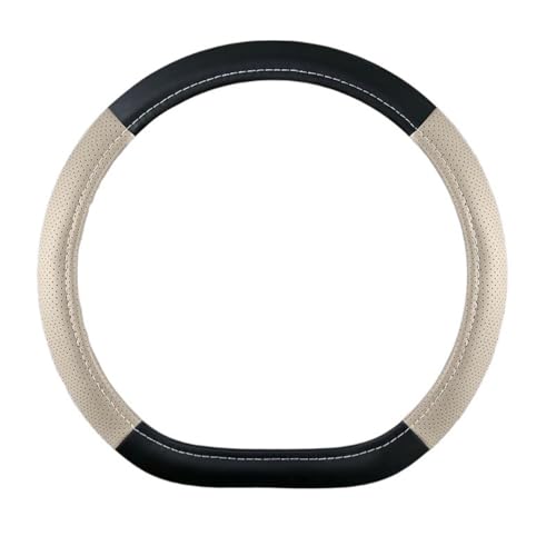 合成皮革 軽自動車 普通車 汎用ハンドルカバー D型/O型対応 通気性 取り付け簡単 高級ソフト肌触 オールシーズン対応で車内装アクセサリー s/mサイズ適用可能 例えばハスラー エスクード エアトレック WR-V カローラ