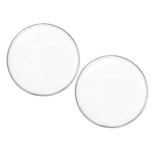 VICASKY Inch Drumheads Pack Drum Skin Replacement for Practice Repair Polyester Film Material Sound Improvement for Drummers and Percussionists