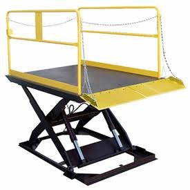 Prem Truck Scissor Dock Lift 6 x 8 ft. - 5000 lbs
