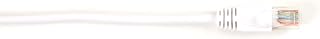 BLACK BOX NETWORK SRV - Black Box Connect CAT6 250 MHz Ethernet Patch Cable UTP PVC Snagless White 20 ft