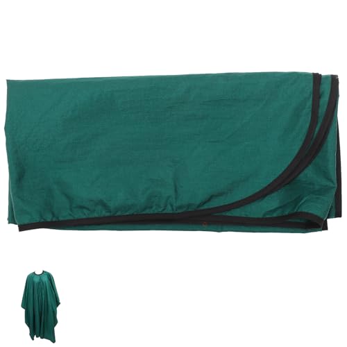 Capa impermeable para peluquería PRETYZOOM Verde con mangas