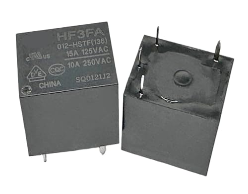 Relais HF3FA 012-HSTF(136) 4 pins pour intégration sur circuits imprimés PCB DIY - 2