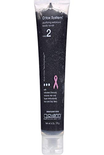 Giovanni Organic Bodycare D: Tox System Purifying Exfoliant Body Scrub, Step 2, 6 Oz
