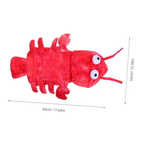 Disfraz de Langosta para Perro XS Rojo Halloween miniatura 2