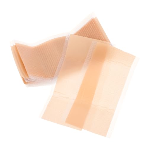 CALLARON 12 Piezas Cinta De Silicona Para Eliminar Cicatrices Gel De Silicona Para Cicatrices Parche Reparador De Cicatrices Cicatriz Parche De Silicona Tiras Para Cerrar Heridas Khaki Tpu