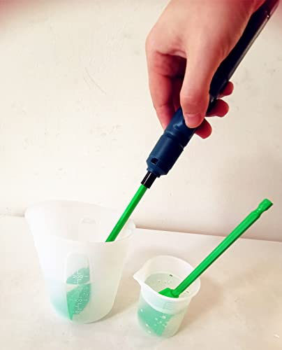 Resin Mixer Paddles,8Pcs Drill Mixing Attachment,Reusable Paint Mixer For Drill, Drill Mixer Drill Paddles Drill Attachment Resin Molds Mixing,Epoxy Tumblers Cups (8) #TOP4