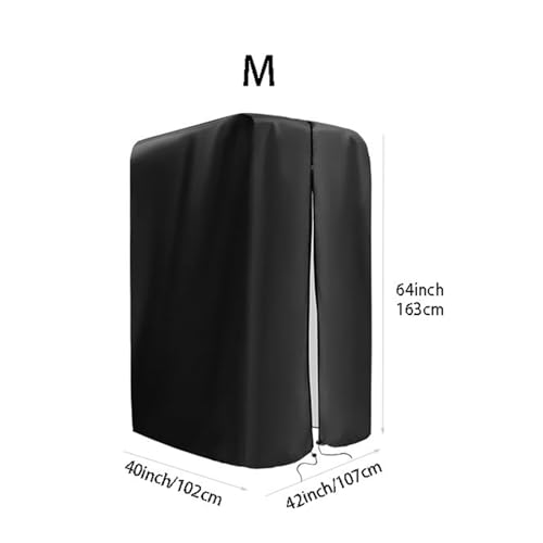 Housse pour station de tractions et dips - Protection étanche noire - 4