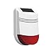 Produktbild Safe2Home® Solar Funk Außensirene / Außenalarm für Funk Alarmanlage Safe2Home Serie SP110 / SP210 / Basic - GSM Alarmsytem - mit Repeater Funktion